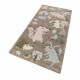 Tapis pour chambre enfant Sigikid taupe Forest