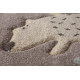 Tapis pour chambre enfant Sigikid taupe Forest