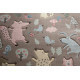 Tapis pour chambre enfant Sigikid taupe Forest