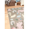 Tapis pour chambre enfant Sigikid taupe Forest