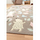 Tapis pour chambre enfant Sigikid taupe Forest