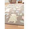 Tapis pour chambre enfant Sigikid taupe Forest