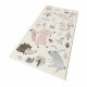 Tapis pour chambre enfant Sigikid blanc Forest