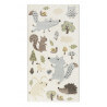 Tapis pour chambre enfant Sigikid taupe et blanc Forest