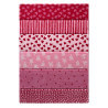 Tapis pour fille rouge rectangle Canon Sigikid