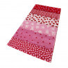 Tapis pour fille rouge rectangle Canon Sigikid