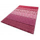 Tapis pour fille rouge rectangle Canon Sigikid