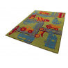 Tapis voitures pour chambre enfant vert Traffic Sigikid