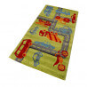 Tapis voitures pour chambre enfant vert Traffic Sigikid