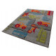 Tapis voitures pour chambre enfant gris Traffic Sigikid