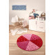 Tapis rond rouge pour enfant Round Canon Sigikid