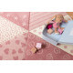 Tapis rond rose pastel pour enfant Round Canon Sigikid