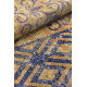 Tapis plat jaune Vivabita design Corey