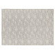 Tapis scandinave beige coton plat Gobi