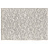 Tapis scandinave beige coton plat Gobi