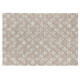 Tapis scandinave gris en coton plat Hallie