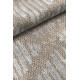 Tapis scandinave gris en coton plat Hallie