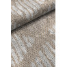 Tapis scandinave gris en coton plat Hallie