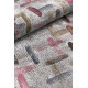 Tapis moderne multicolore plat de salon Naya