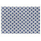 Tapis Vivabita plat bleu en coton scandinave Ontario