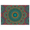 Tapis Vivabita multicolore plat de salon Tigris