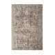 Tapis en polyester shaggy uni rectangle Cloud