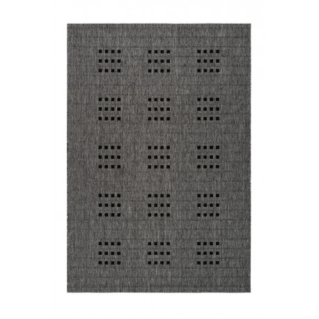 Tapis intérieur et extérieur rectangle plat Kris