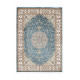 Tapis oriental en polyester avec franges Lakos