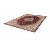 Tapis oriental en polyester avec franges Lakos