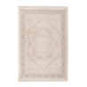 Tapis avec franges baroque doux Safira