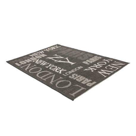 Tapis gris Fipoca Travel