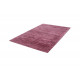 Tapis effet soie en viscose fait main beige Premium