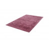 Tapis effet soie en viscose fait main beige Premium