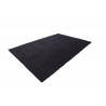 Tapis à courtes mèches microfibre doux graphite Velluto