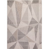 Tapis scandinave en polypropylène géométrique Svaneke