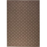 Tapis design taupe avec effet 3D en laine Ferna