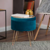 Pouf 3 en 1 en polyester Sardinia