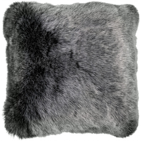 Coussin effet peau de mouton en acrylique shaggy Berenike