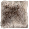 Coussin effet peau de mouton en acrylique shaggy Berenike