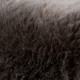 Coussin effet peau de mouton en acrylique shaggy Berenike