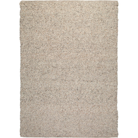 Tapis en laine naturel tissé main Wolly