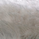 Coussin brillant effet peau de mouton shaggy Kaunas