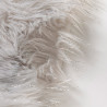 Coussin brillant effet peau de mouton shaggy Kaunas