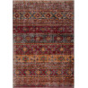 Tapis rayé intérieur et extérieur rouge Balve