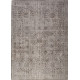 Tapis gris intérieur et extérieur vintage plat Tatu