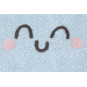 Tapis enfant en forme d'étoile bleu Happy Star Lorena Canals