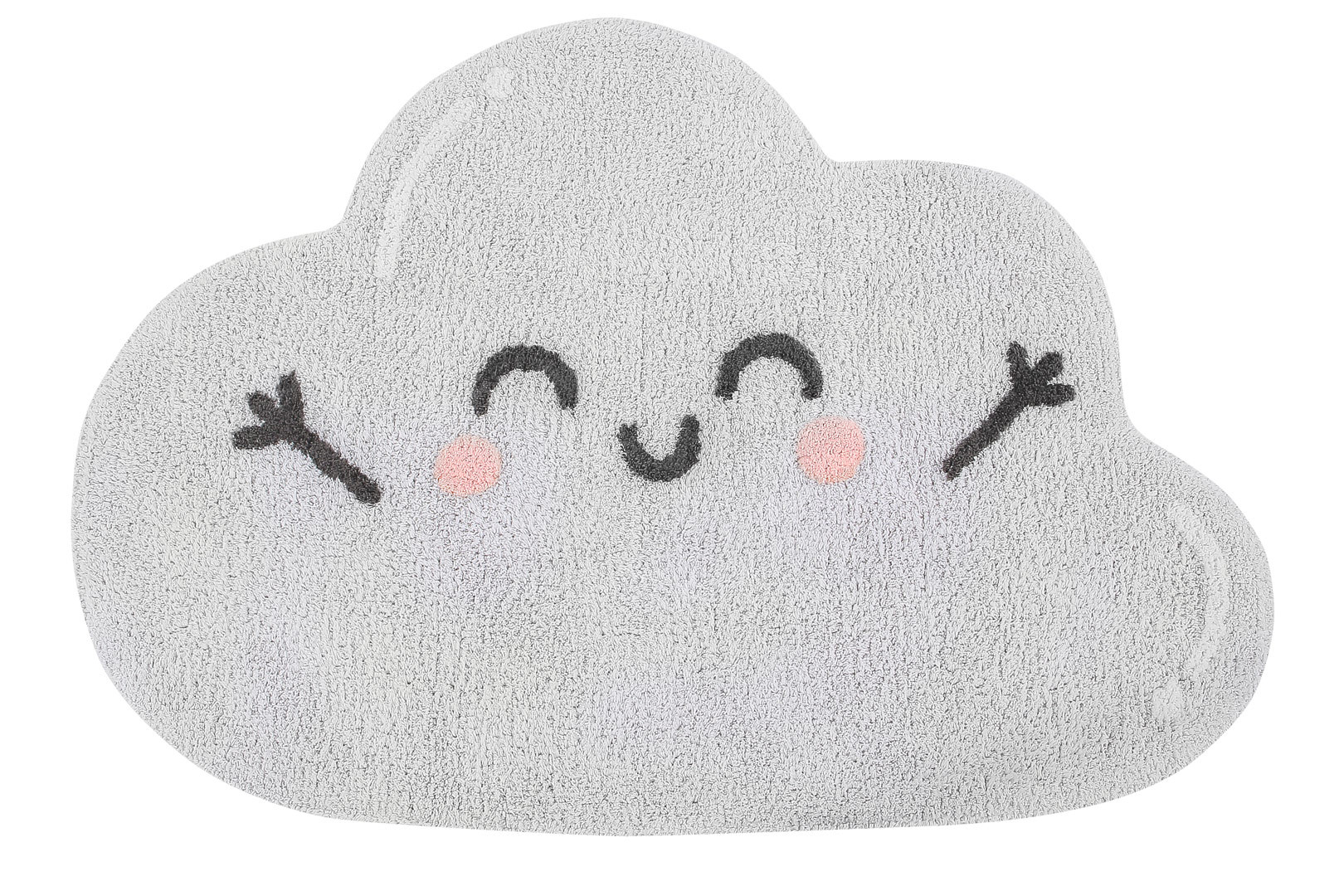 Cloudy - tapis enfant motifs nuages - bleu 160 x 230 cm