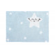 Tapis lavable en machine enfant gris Happy Star Lorena Canals