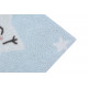 Tapis lavable en machine enfant gris Happy Star Lorena Canals