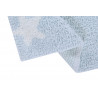 Tapis lavable en machine enfant gris Happy Star Lorena Canals